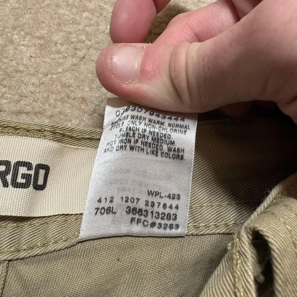 Levis Cargo Shorts Mens 30‎ Green Cotton Utility Pockets Casual Baggy Y2K Skater